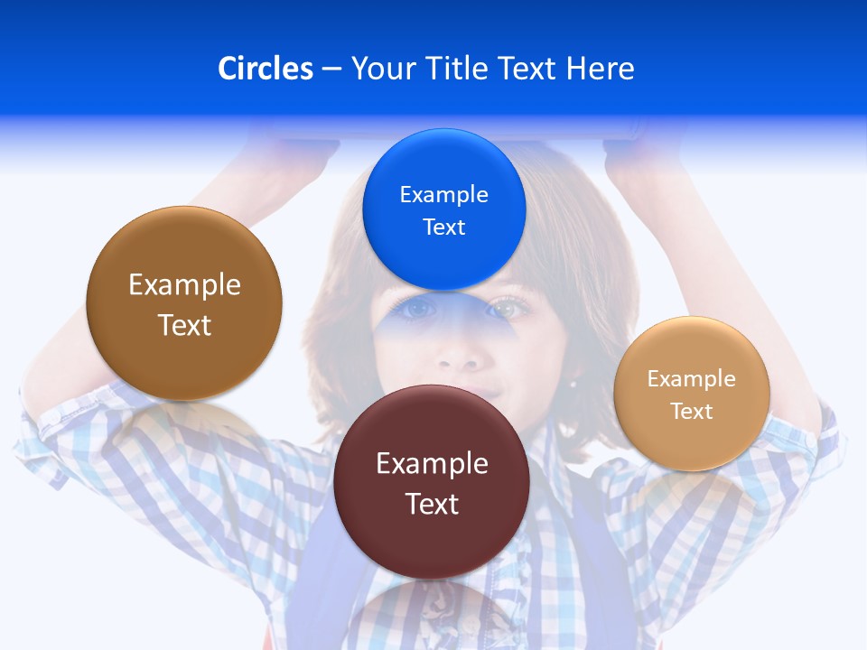 Beauty Book Bag Homework PowerPoint Template