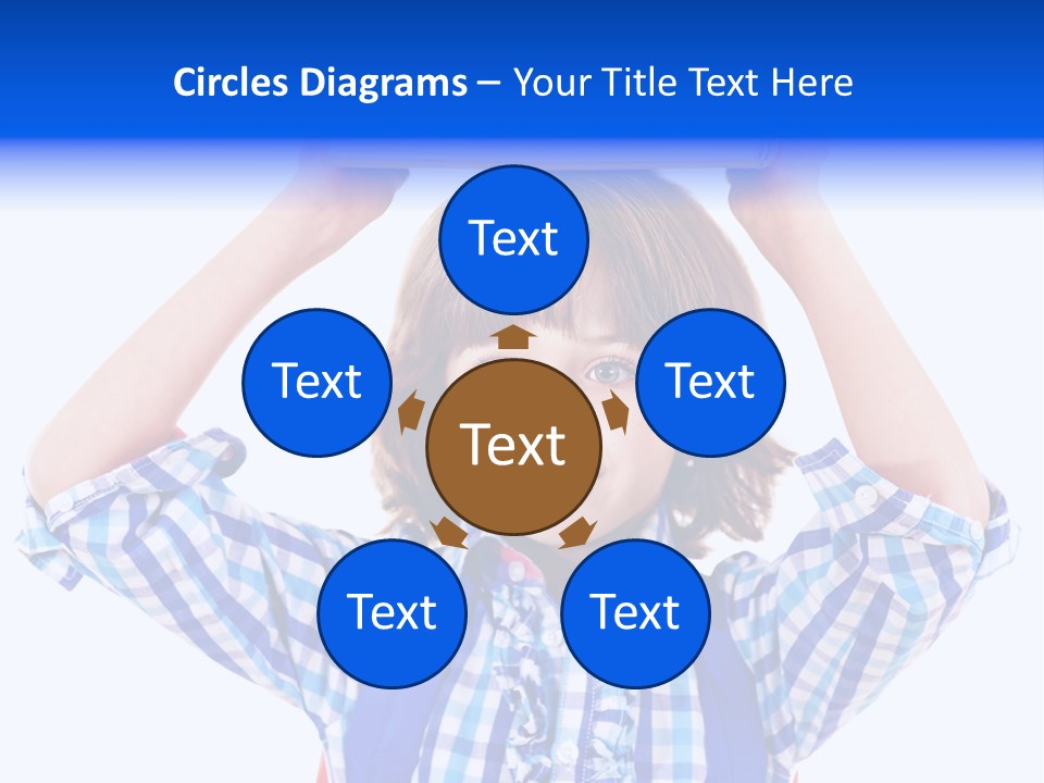 Beauty Book Bag Homework PowerPoint Template