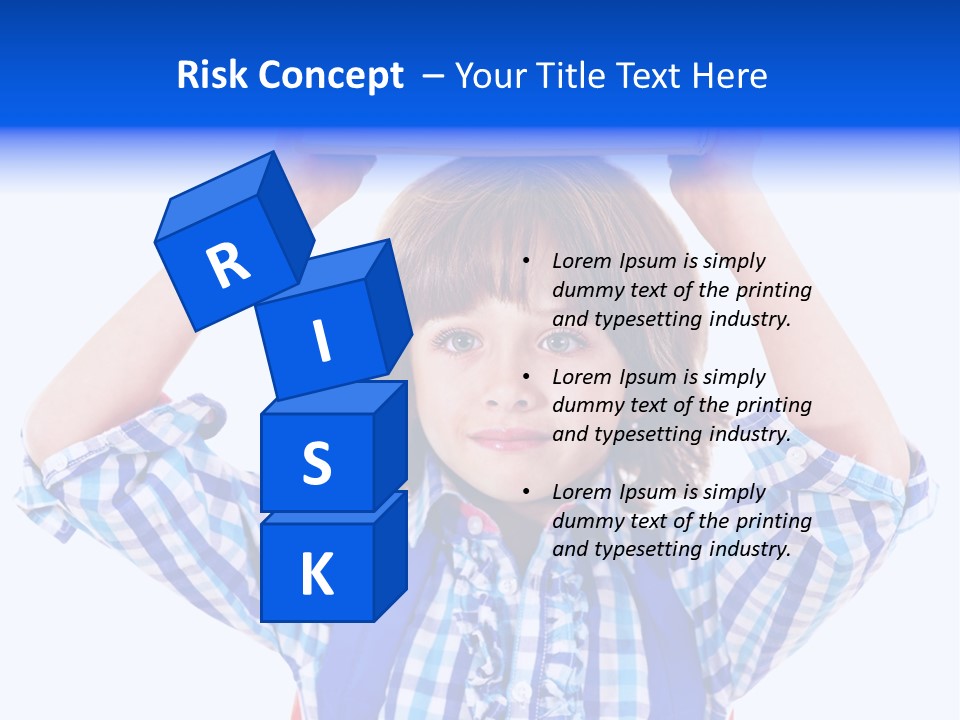 Beauty Book Bag Homework PowerPoint Template