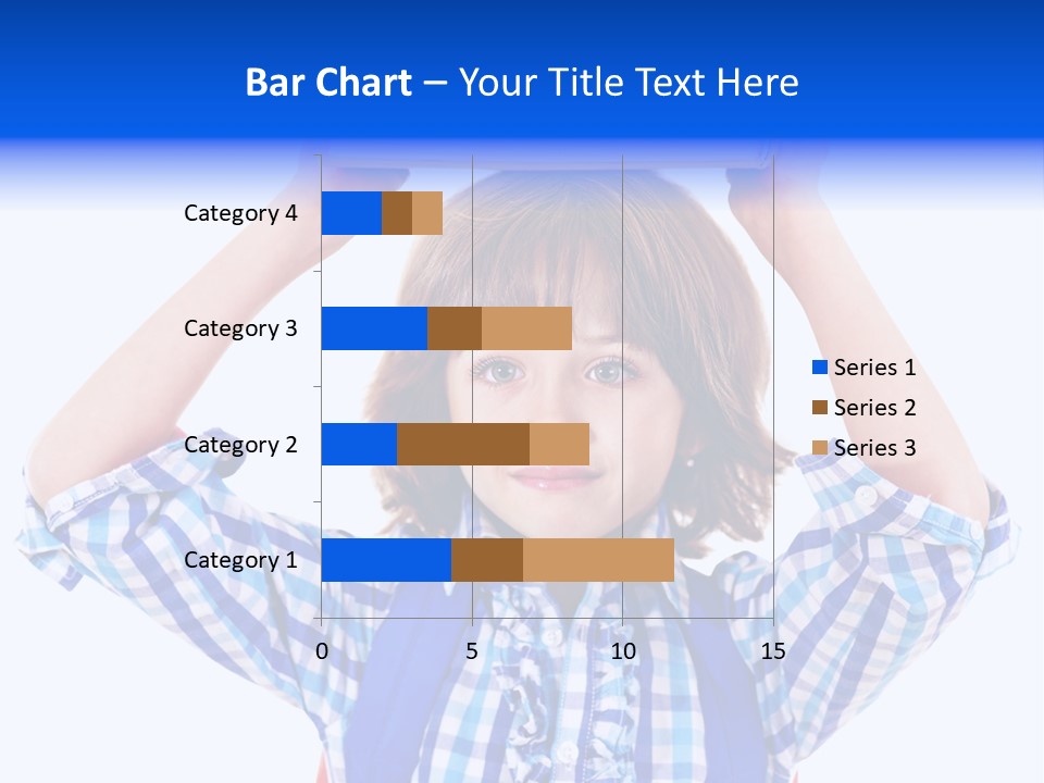 Beauty Book Bag Homework PowerPoint Template