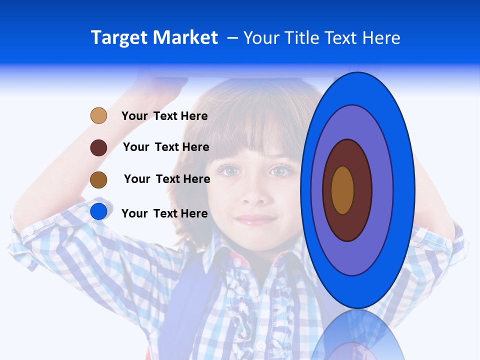 Beauty Book Bag Homework PowerPoint Template