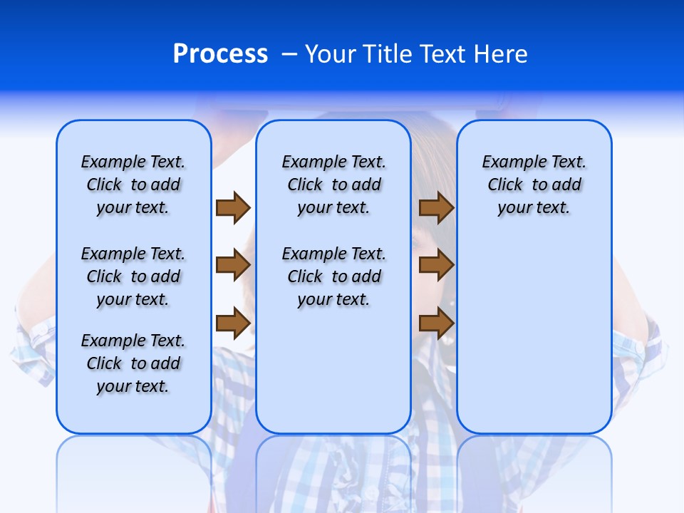 Beauty Book Bag Homework PowerPoint Template