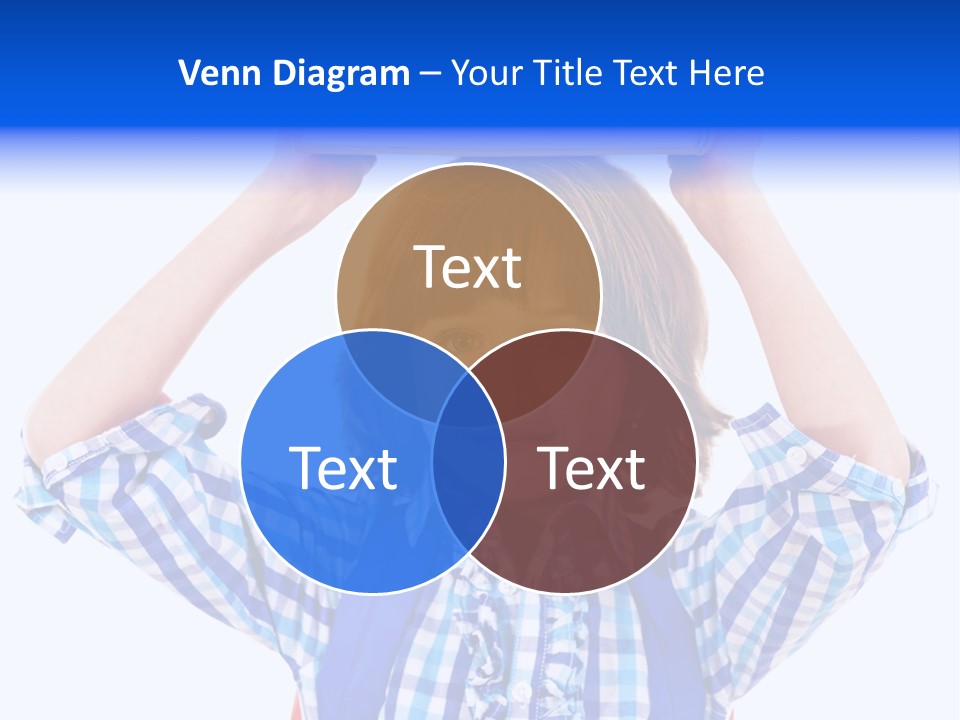 Beauty Book Bag Homework PowerPoint Template