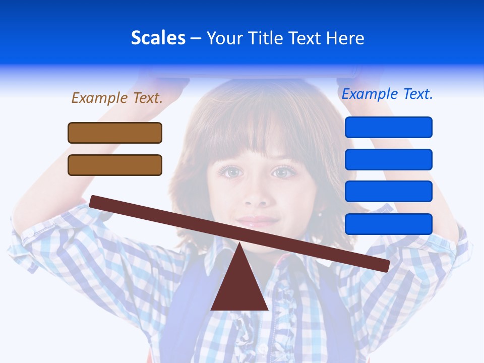 Beauty Book Bag Homework PowerPoint Template