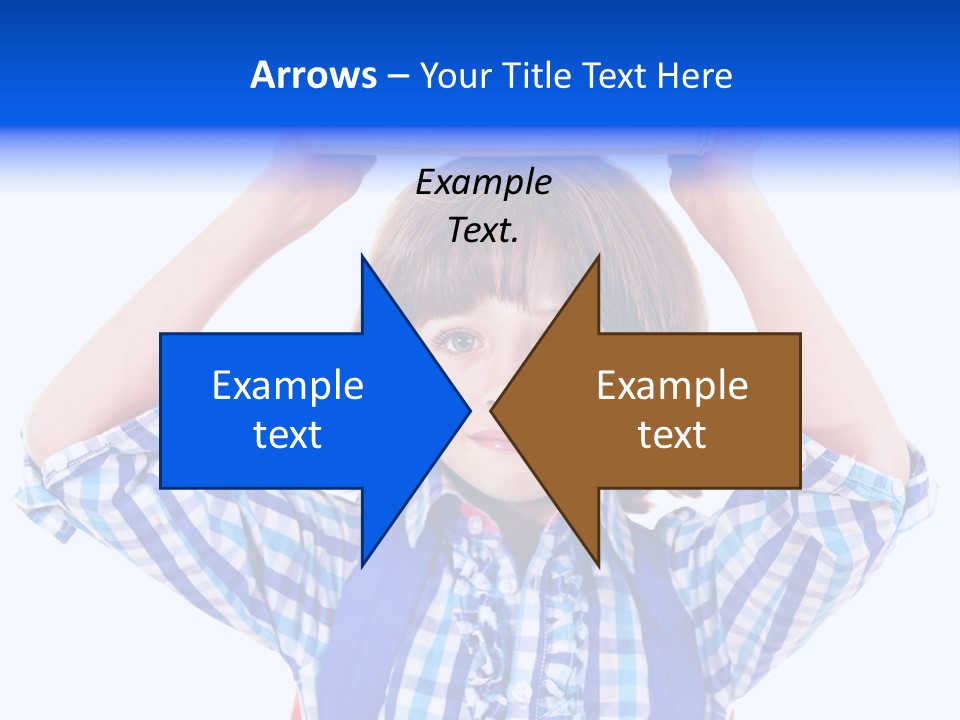 Beauty Book Bag Homework PowerPoint Template