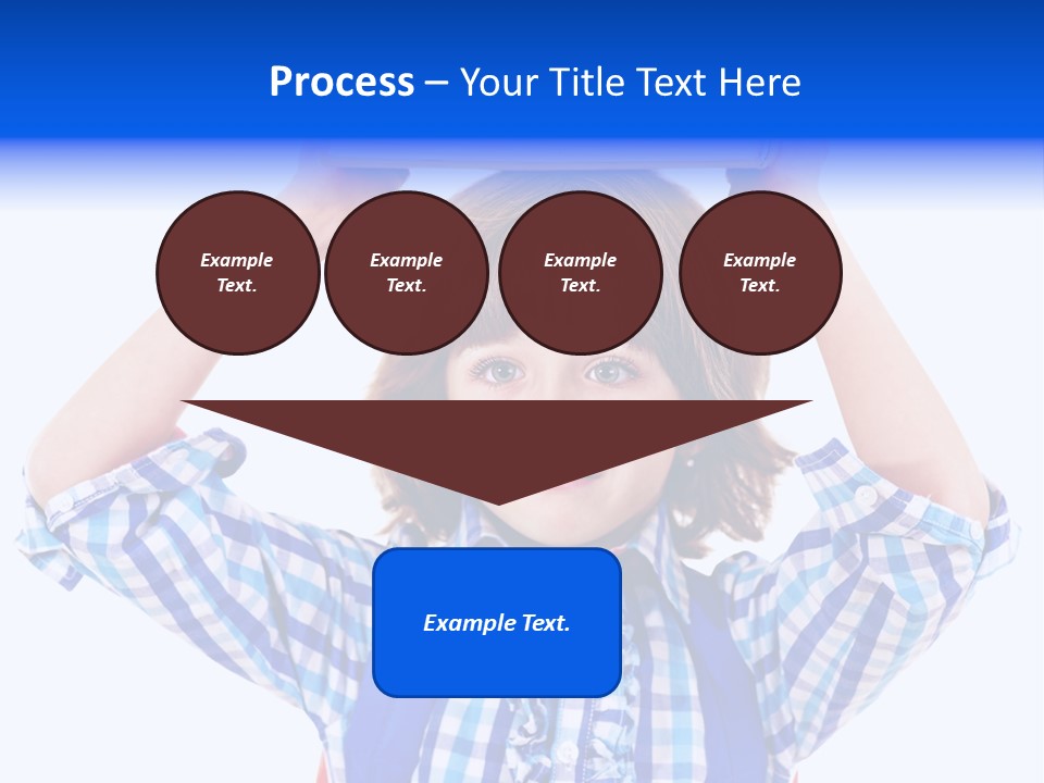 Beauty Book Bag Homework PowerPoint Template