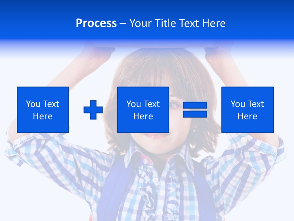 Beauty Book Bag Homework PowerPoint Template