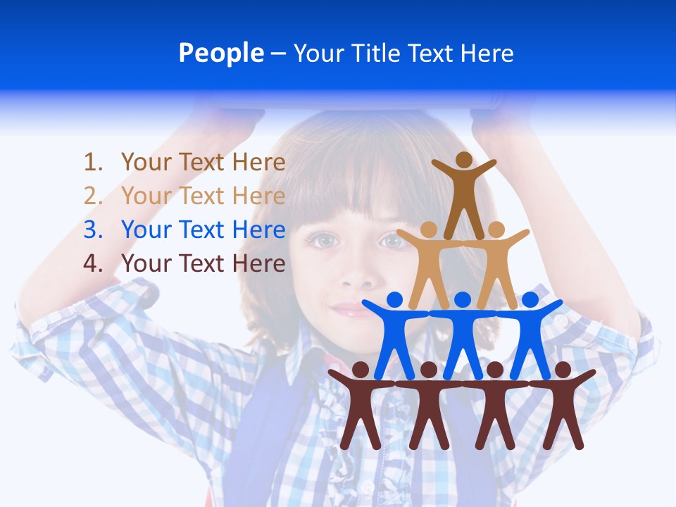 Beauty Book Bag Homework PowerPoint Template