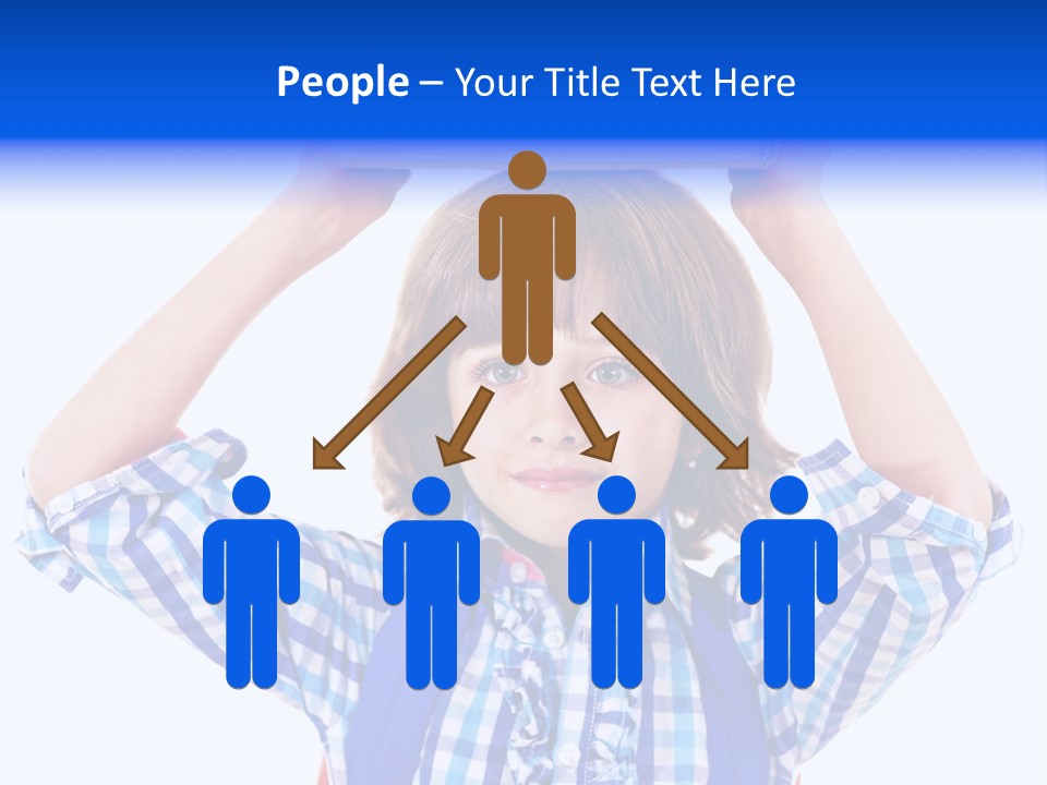 Beauty Book Bag Homework PowerPoint Template