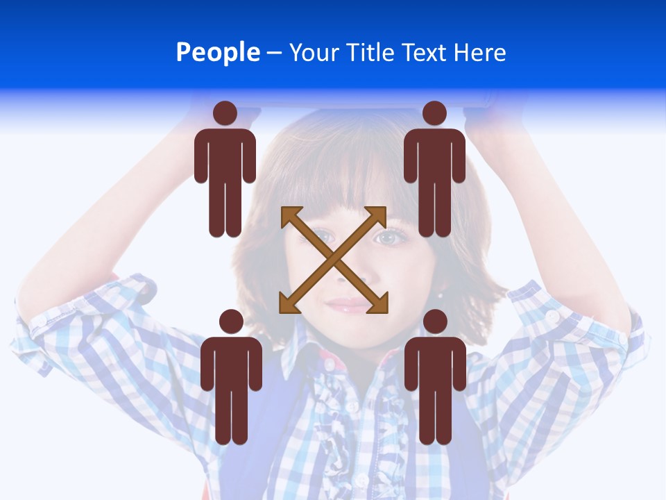 Beauty Book Bag Homework PowerPoint Template