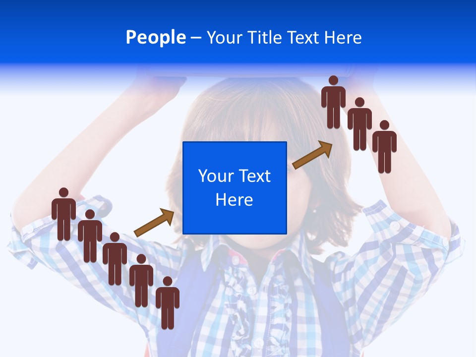 Beauty Book Bag Homework PowerPoint Template