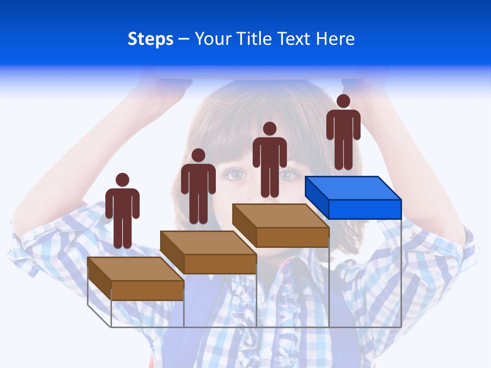 Beauty Book Bag Homework PowerPoint Template