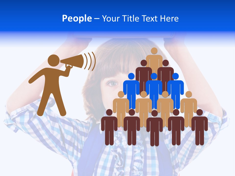 Beauty Book Bag Homework PowerPoint Template