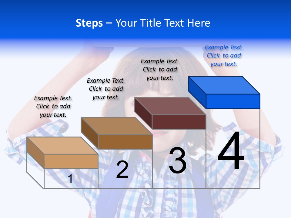 Beauty Book Bag Homework PowerPoint Template