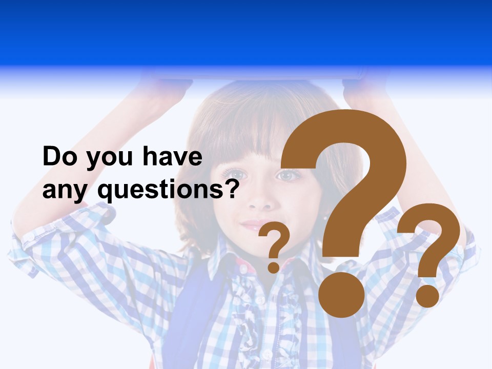 Beauty Book Bag Homework PowerPoint Template