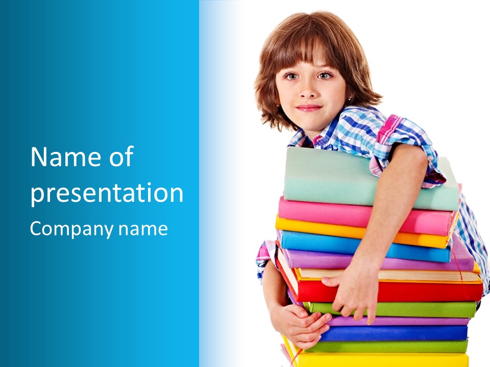 Studying Homework School PowerPoint Template