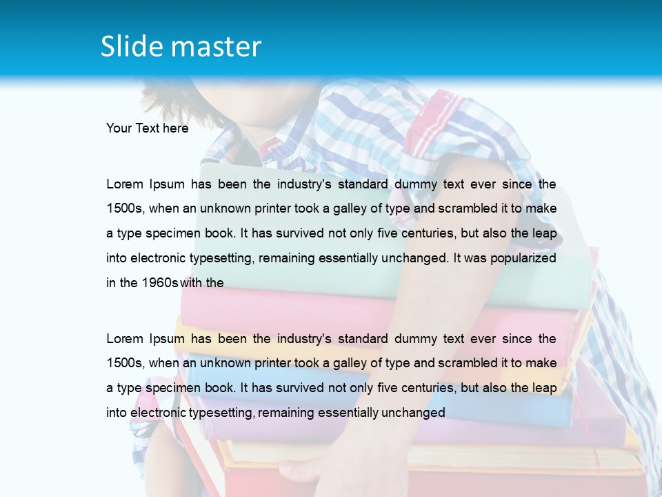 Studying Homework School PowerPoint Template
