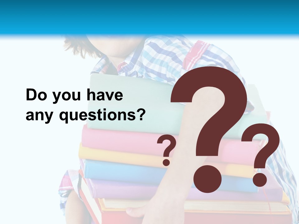 Studying Homework School PowerPoint Template