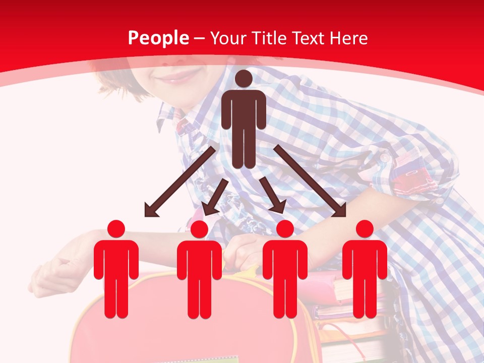 Stack People White Background PowerPoint Template