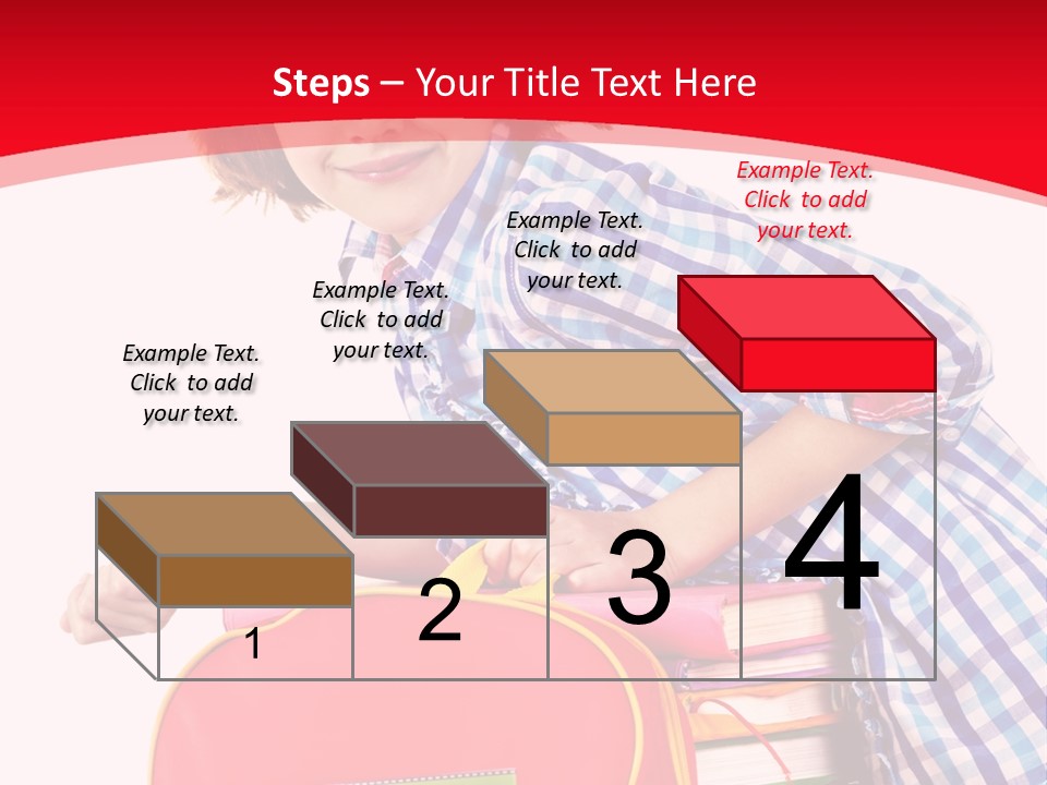 Stack People White Background PowerPoint Template