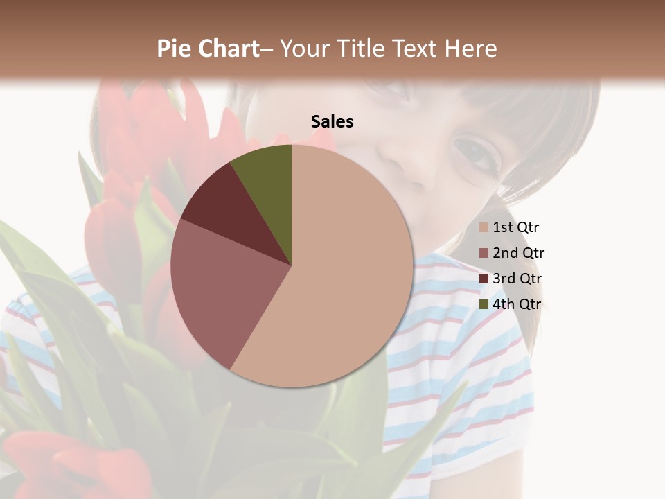 People Joy Flower PowerPoint Template