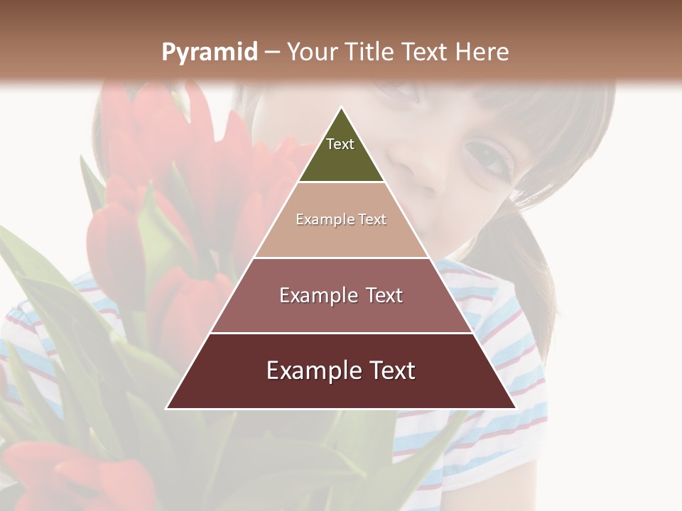 People Joy Flower PowerPoint Template