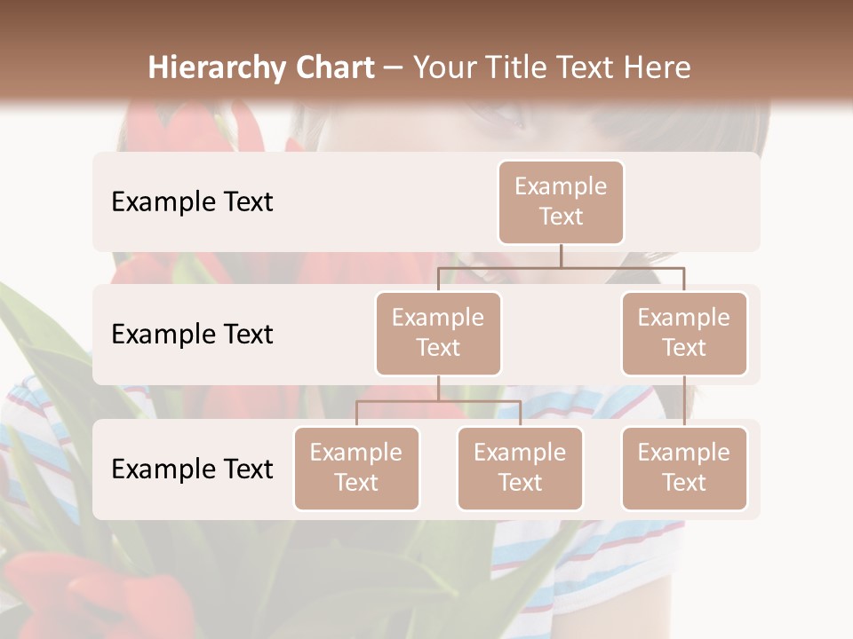 People Joy Flower PowerPoint Template