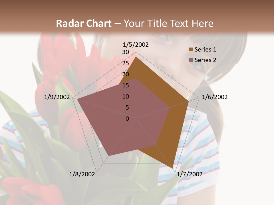 People Joy Flower PowerPoint Template