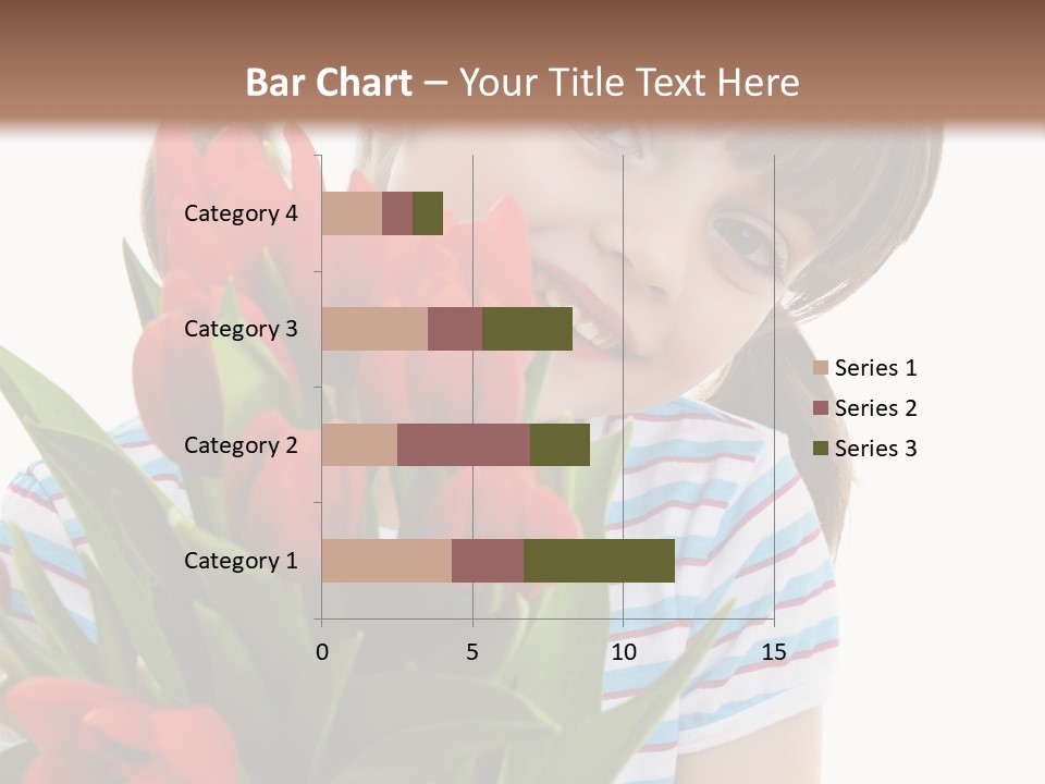 People Joy Flower PowerPoint Template