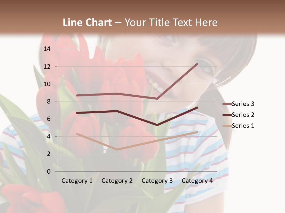 People Joy Flower PowerPoint Template
