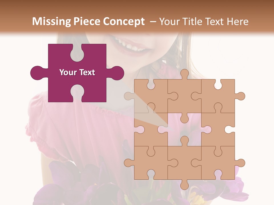 Standing Economy Tie PowerPoint Template