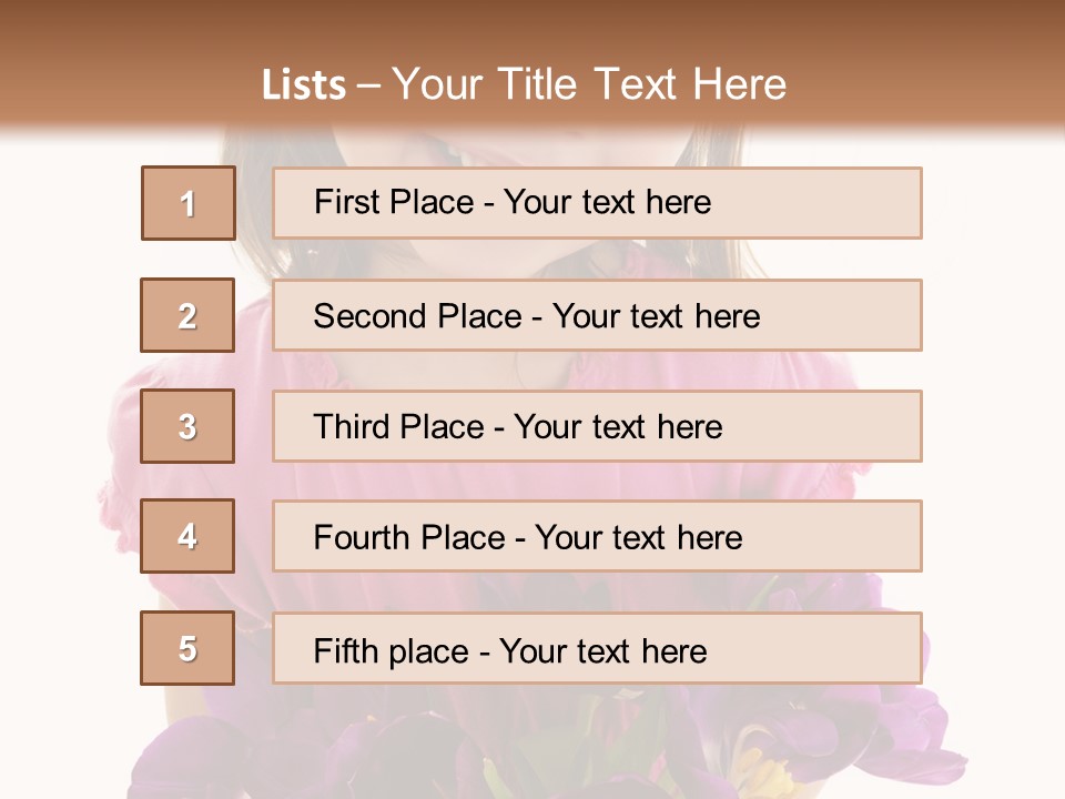 Standing Economy Tie PowerPoint Template
