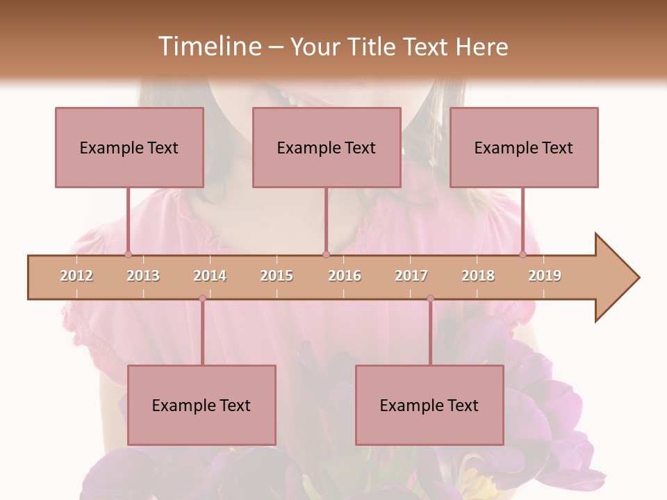 Standing Economy Tie PowerPoint Template