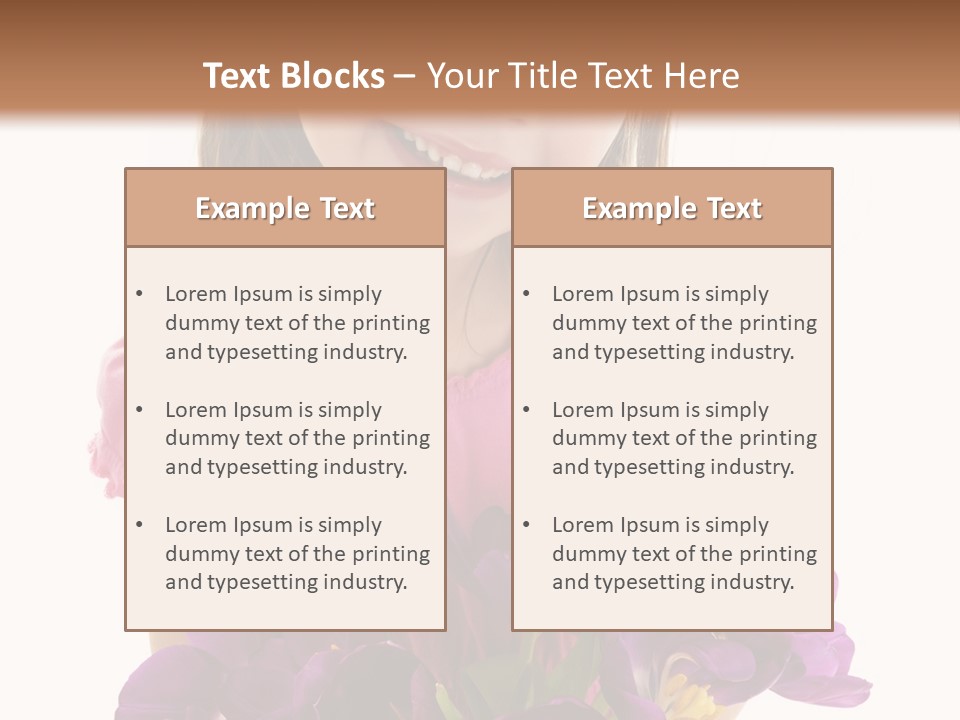 Standing Economy Tie PowerPoint Template