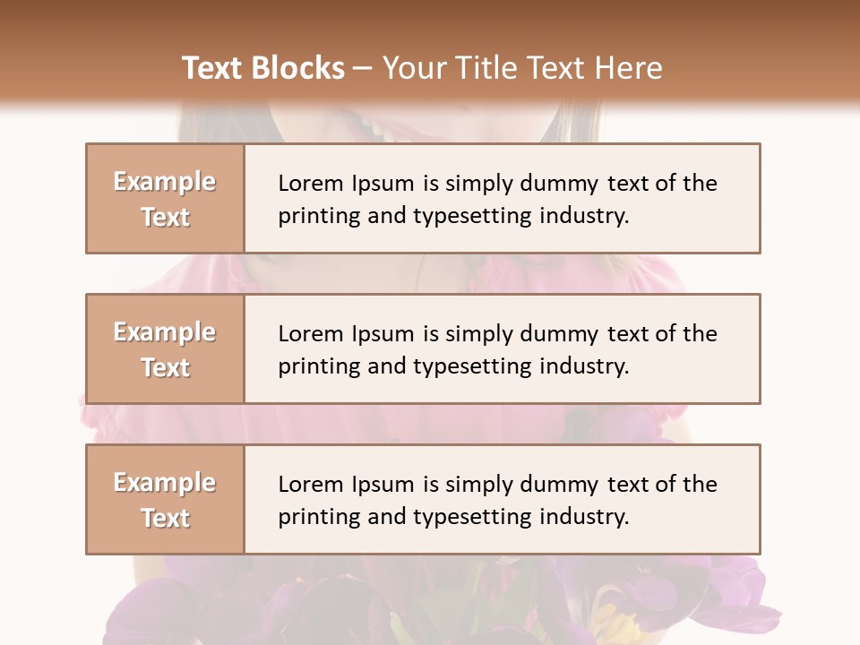 Standing Economy Tie PowerPoint Template
