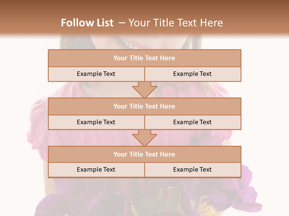 Standing Economy Tie PowerPoint Template