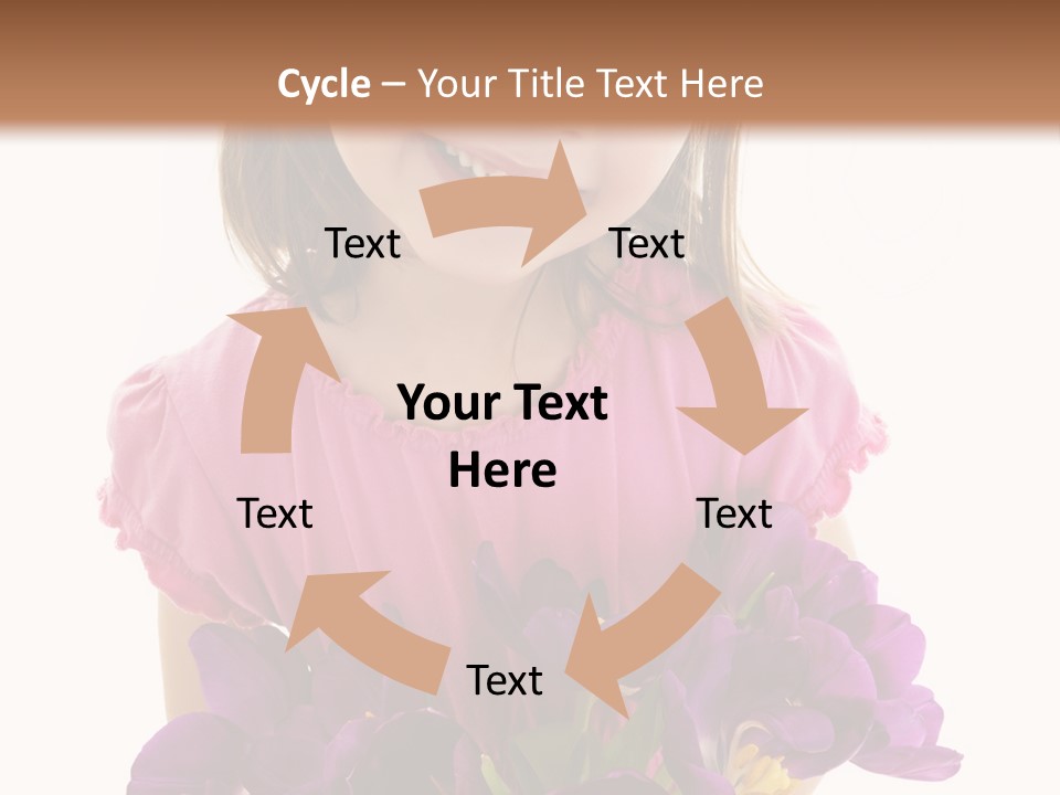 Standing Economy Tie PowerPoint Template