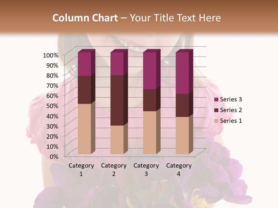 Standing Economy Tie PowerPoint Template