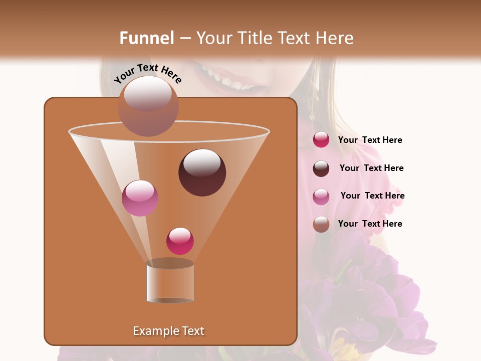 Standing Economy Tie PowerPoint Template