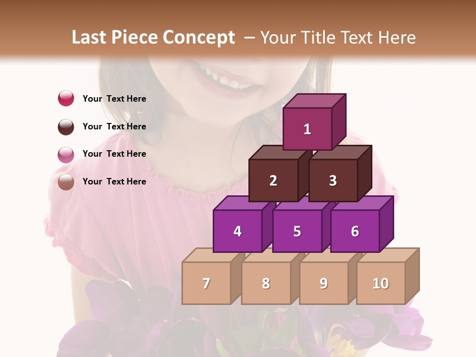 Standing Economy Tie PowerPoint Template
