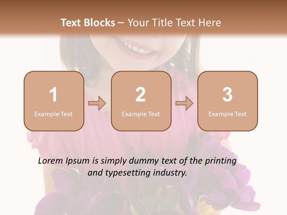 Standing Economy Tie PowerPoint Template