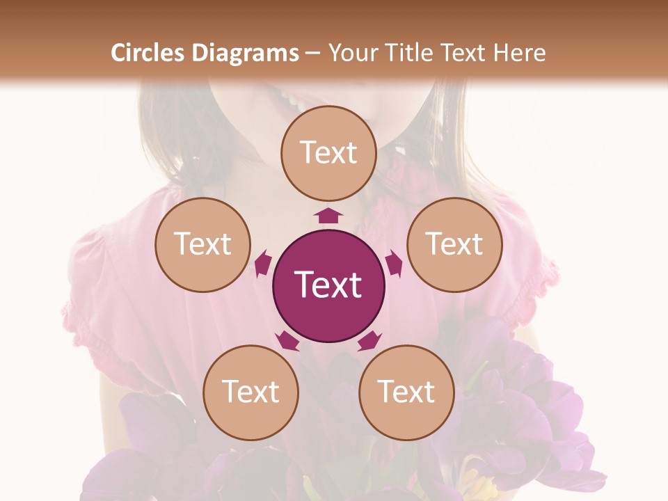 Standing Economy Tie PowerPoint Template