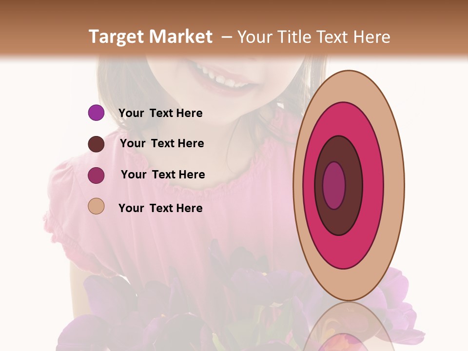 Standing Economy Tie PowerPoint Template