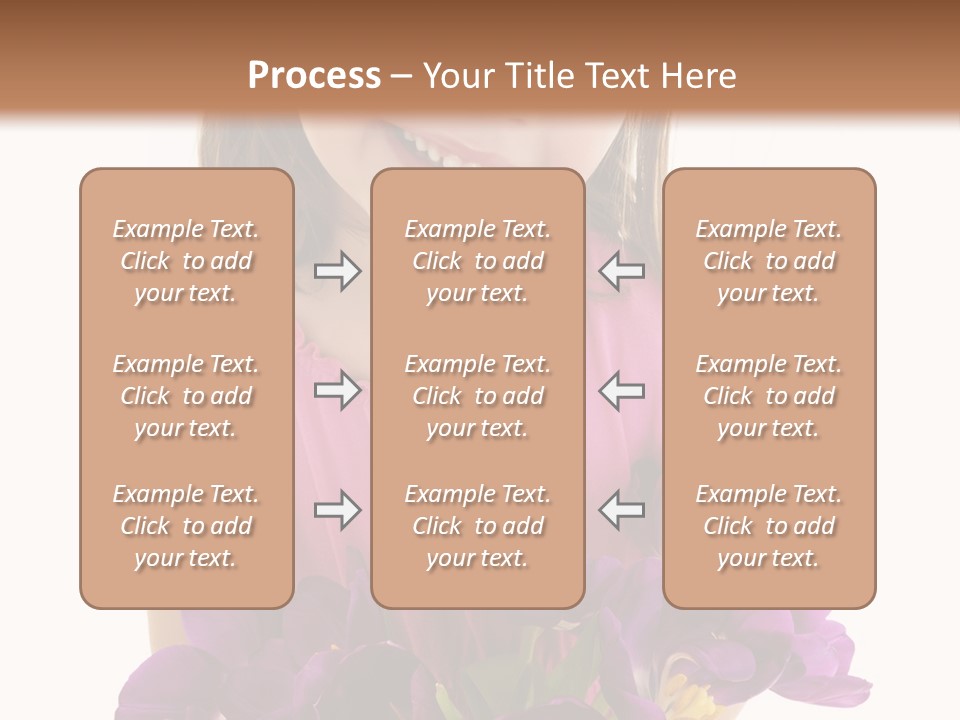 Standing Economy Tie PowerPoint Template