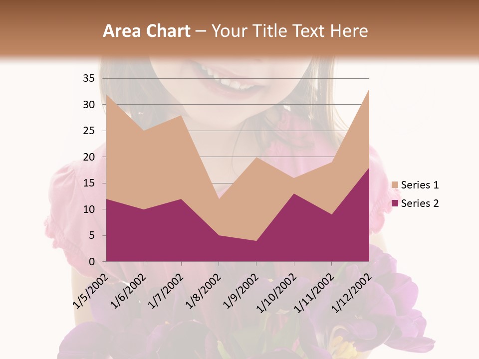 Standing Economy Tie PowerPoint Template