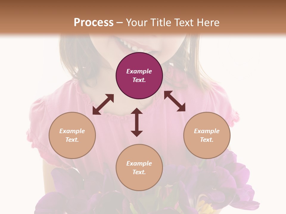 Standing Economy Tie PowerPoint Template