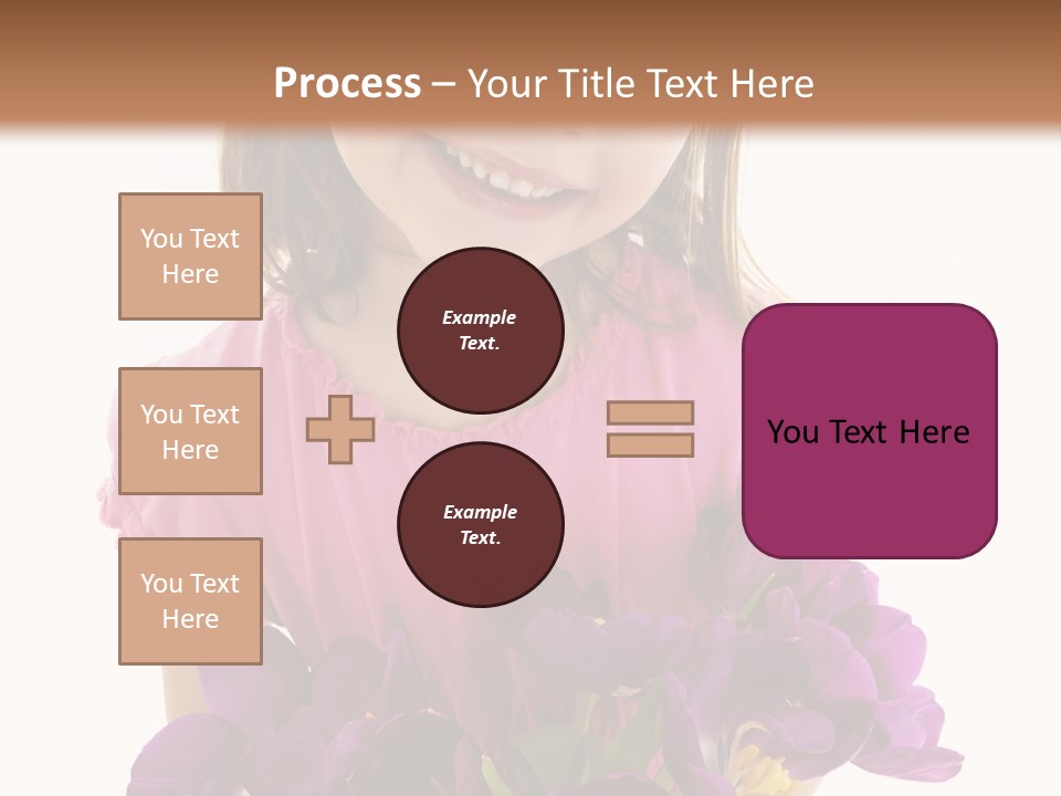 Standing Economy Tie PowerPoint Template