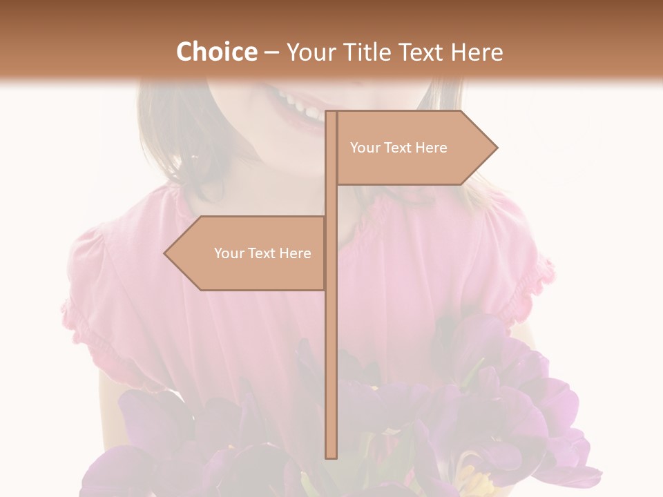 Standing Economy Tie PowerPoint Template