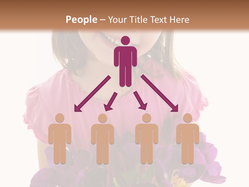 Standing Economy Tie PowerPoint Template