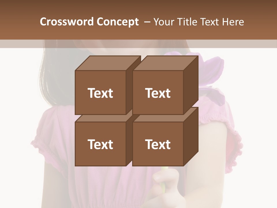 Childhood Hand Kid PowerPoint Template